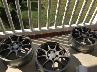 Illustration for article titled Cleaned my new wheels today
